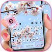 Sakura Flowers Tastaturhinterg