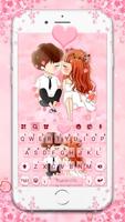 Thème de clavier Sakura Romant Affiche