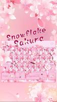 Thème de clavier Sakura Affiche