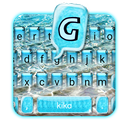 Sea Blue Ripples Tema de tecla APK