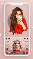 Selfie US Girl Plakat