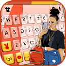 خلفية الكيبورد Selfie VSCO Gir APK
