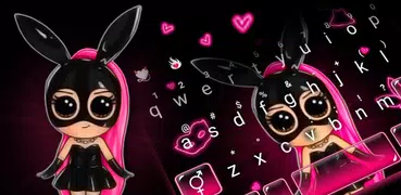 Sexy Bunny Girl Tastatur-Thema