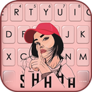 Фон клавиатуры Sexy Lips Girl APK