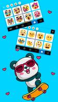 Hình nền bàn phím Skater Cool Panda ảnh chụp màn hình 3