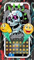 Chủ Đề Bàn Phím Skeleton Graff ảnh chụp màn hình 3