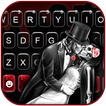 Skeleton Love Keyboard Backgro