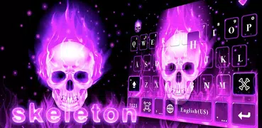 Skeleton Tema de teclado