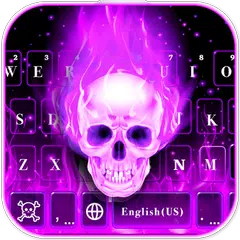 Скачать Тема для клавиатуры Skeleton APK