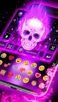 Skeleton Tema de teclado captura de pantalla 3