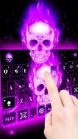 Skeleton Tema de teclado captura de pantalla 1