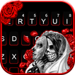 Skull Bride Mask Keyboard Theme