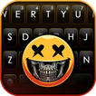 Skull Emoji Tastaturhintergrun
