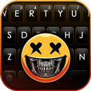 Skull Emoji Tastaturhintergrun APK
