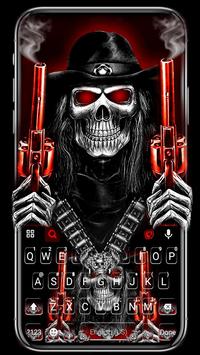 Skull Fire Gun poster