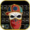 Fundo do Teclado Skull Gangste