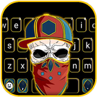 Fundo do Teclado Skull Gangste ícone