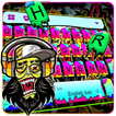 Skull Graffiti Tastatur-Thema
