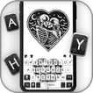 Fundo do Teclado Skull Love He