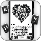 Skull Love Heart simgesi