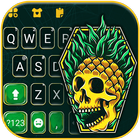 خلفية الكيبورد Skull Pineapple أيقونة