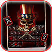 Skull Pistols Gun Klavye Teması