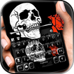 Skull Rose Keyboard Theme