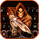 Тема для клавиатуры Skull Swor APK