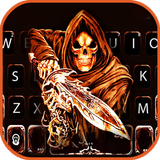 Thème de clavier Skull Sword icône