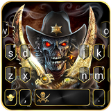 Thème de clavier Skull Swords icône