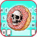 ثيم لوحة المفاتيح Skull Style  APK