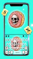 Tema Keyboard Skull Style Donu Cartaz