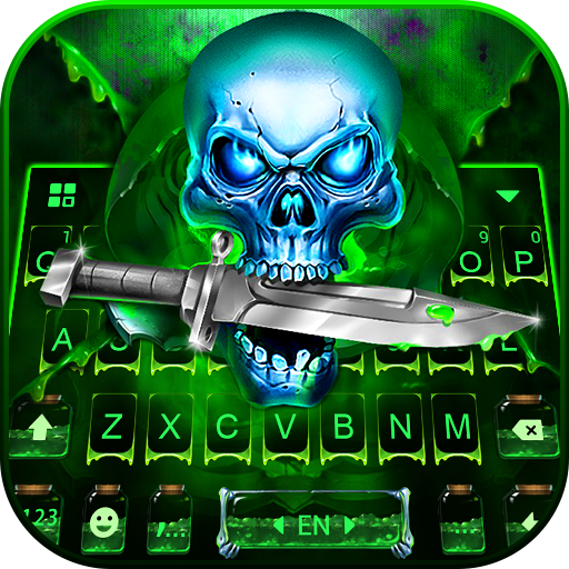 最新版、クールなGreen Hell Skullのテーマキー