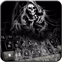 Tema Keyboard Skullgrimreaper