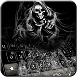 Grim Skull Reaper Keyboard The आइकन