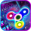 Sky Fidget Spinner Klavye Arka APK
