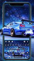 Fundo do Teclado Skyline Racin Cartaz