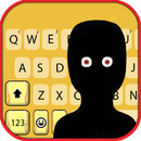 Latar Belakang Keyboard Shadow Man Eyes APK