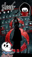 Фон клавиатуры Sharingan Shado скриншот 2