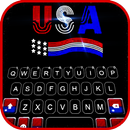 Shine USA Keyboard Background APK