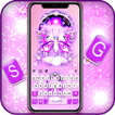 Shine Butterfly Keyboard Backg