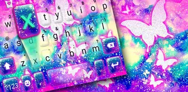 Shining Butterfly Galaxy Tema 