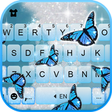 Fond de clavier Shining Butterfly icône
