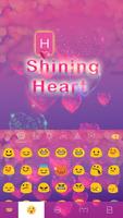 Shining Heart Keyboard Theme screenshot 1