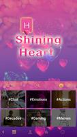 Shining Heart Keyboard Theme screenshot 2