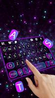Teclado Shiny Galaxy Live imagem de tela 1