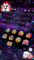 Teclado Shiny Galaxy Live imagem de tela 2