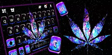 Shiny Galaxy Weed Theme