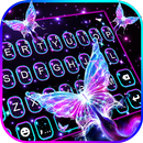 Shiny Neon Butterfly Thème APK