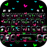 Shiny Neon Hearts icon